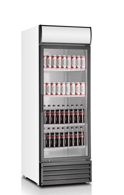 Coolasonic P500WA Single Door 28" Wide Display Refrigerator - Omni Food Equipment