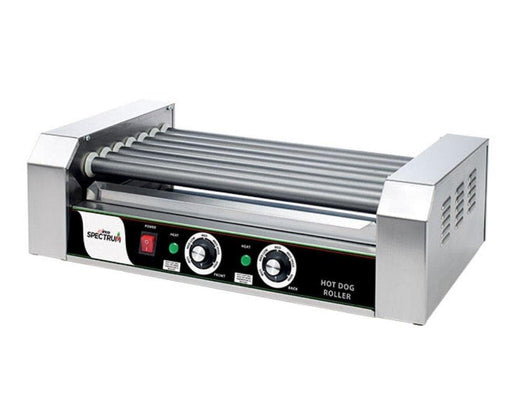 Winco EHDG-7R Spectrum RollRight™ - 7 Rollers, 18 Hot Dog Capacity - Omni Food Equipment
