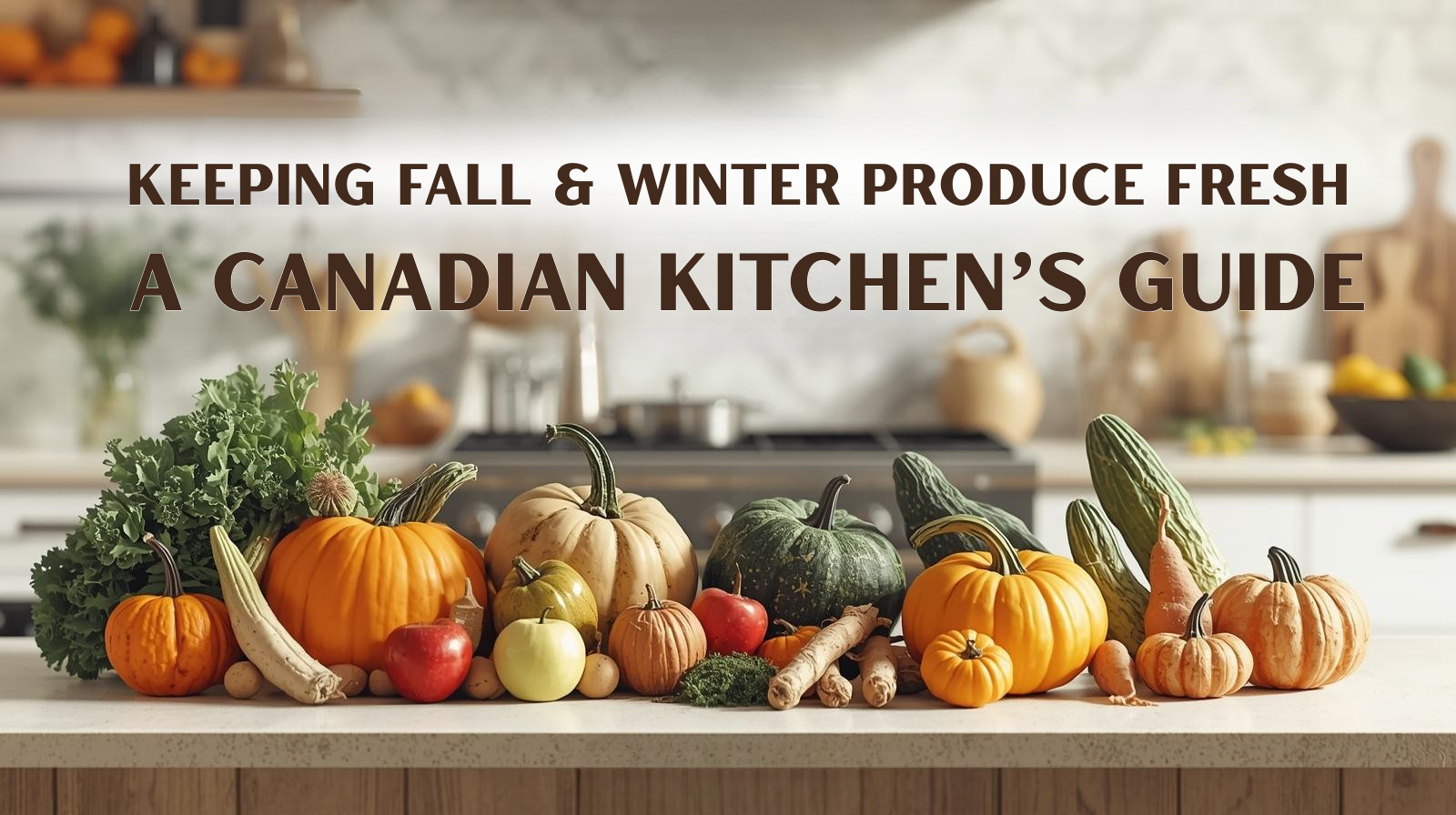 Keeping Fall & Winter Produce Fresh - A Canadian Kitchen’s Guide