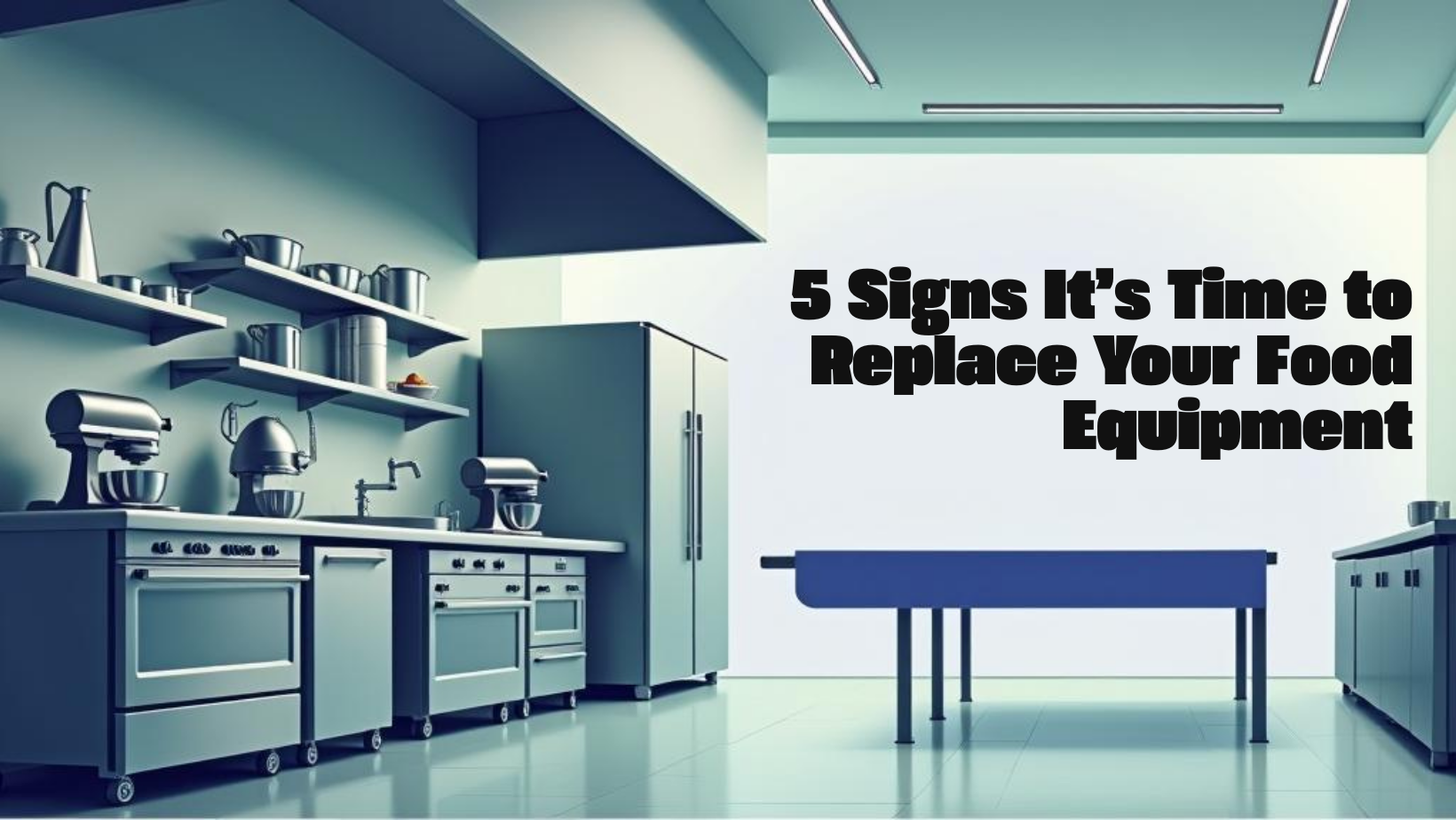 5 Signs It’s Time to Replace Your Food Equipment