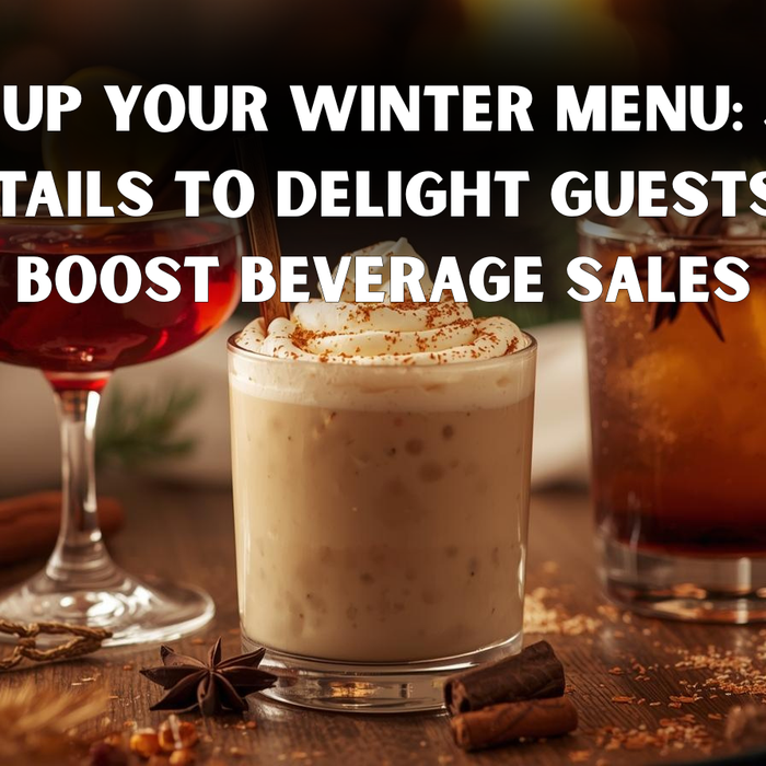 Warm Up Your Winter Menu: 3 Cozy Cocktails to Delight Guests and Boost Beverage Sales