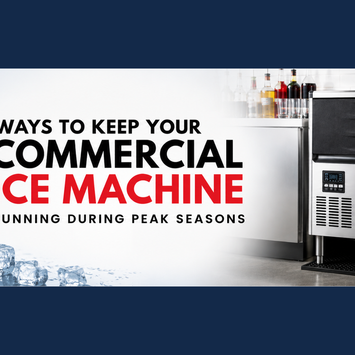 7 Ways to Keep Your Commercial Ice Machine Running During Peak Seasons