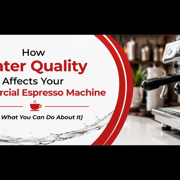 How Water Quality Affects Your Commercial Espresso Machine (And What You Can Do About It)