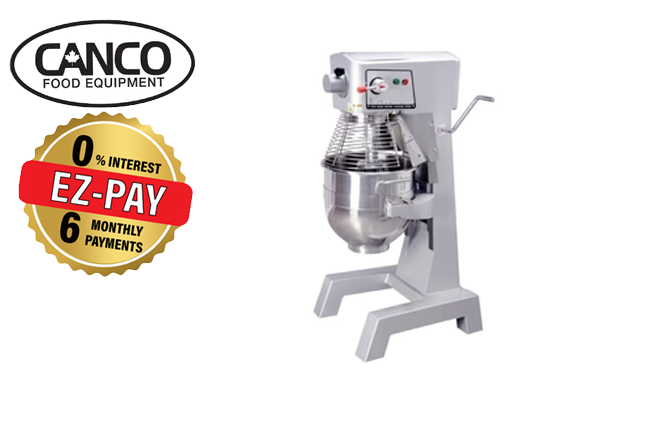 Canco HLM-30B Commercial Planetary Stand Mixer with Attachment Hub - 3 —  Omni Food Equipment