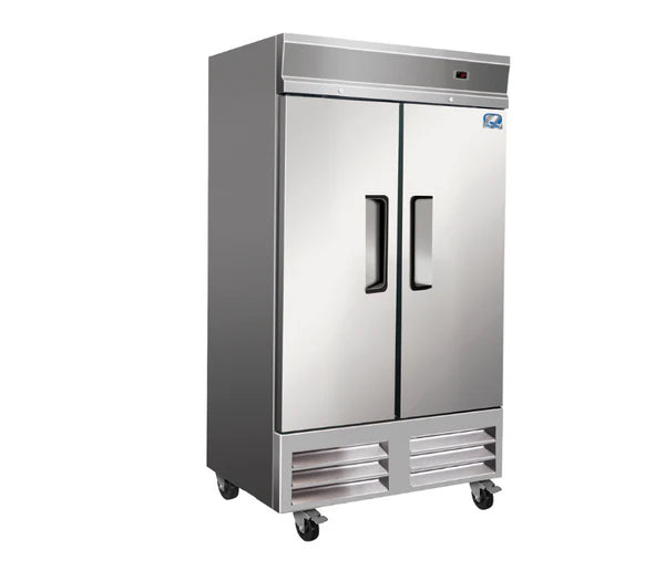 COLDZONE Commercial Reach-In Refrigerator 40R-2D – 2-Door Stainless Steel