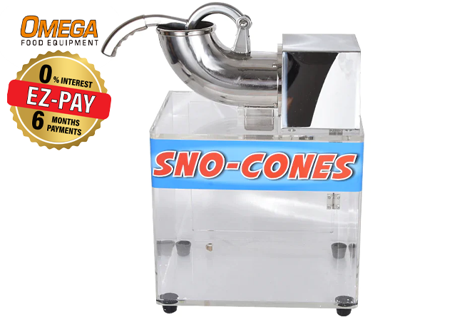 Omega Zy Sb130 Ice Crushersnow Cone Maker — Omni Food Equipment