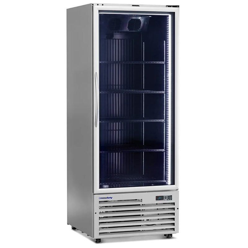Minus Forty 22-USGF-F1-SL Full Height Single Glass Door Freezer - Silver