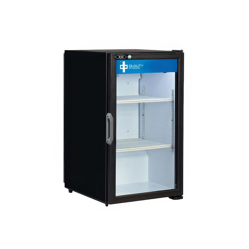 QBD DC6-HC Countertop Glass Door Refrigerator