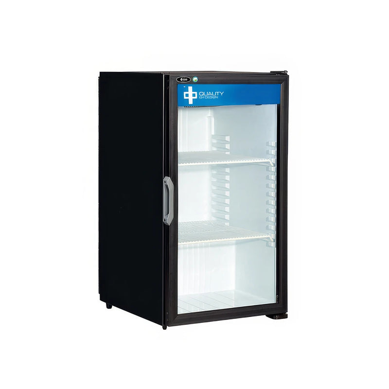 QBD DC7-HC Countertop Glass Door Refrigerator