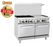 Omega ATO-4B24G Natural Gas 4 Burners with 24" Griddle Stove Top Range