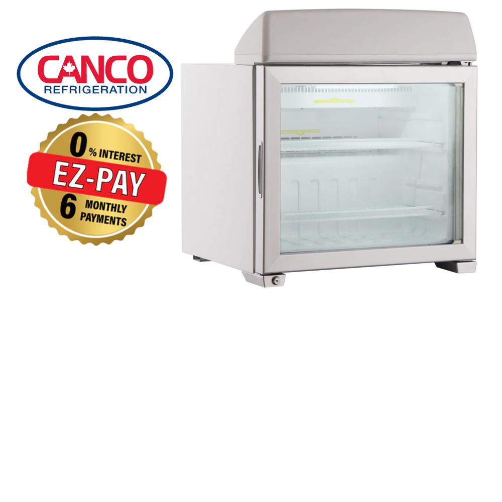 Canco RTD-49L-2 Single Door Counter Top Display Freezer