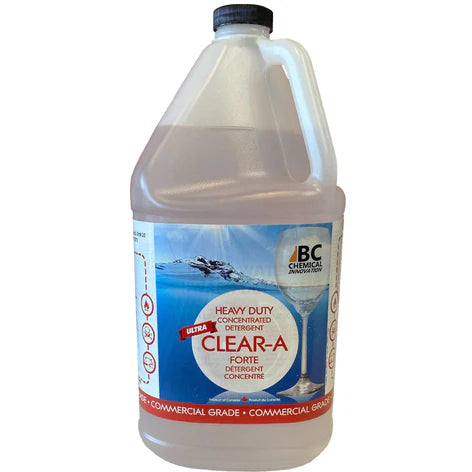 BC Chemical BCD Clear-A Concentrated Detergent - Various Sizes
