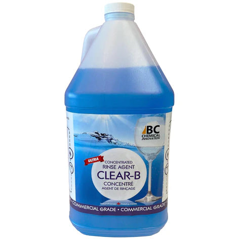 BC Chemical BCRA Clear-B Concentrated Rinse Agent - Various Sizes