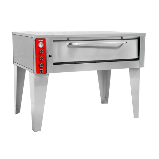 BakeMax BMBPEB915 51” Wide Commercial Electric Stone Hearth Deck Pizza Oven