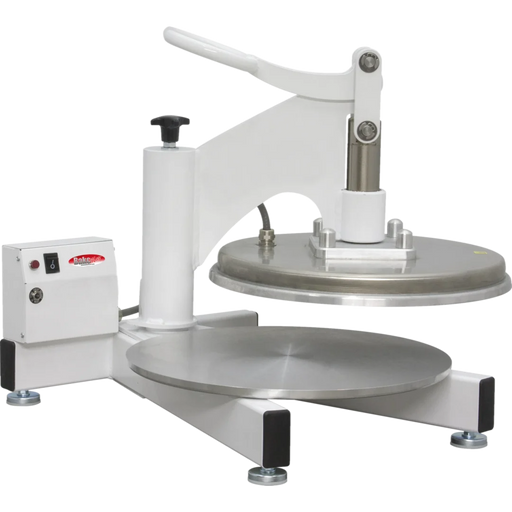 BakeMax BMDMS18 Commercial Countertop Single Upper Heat Swing Away Manual Pizza Press