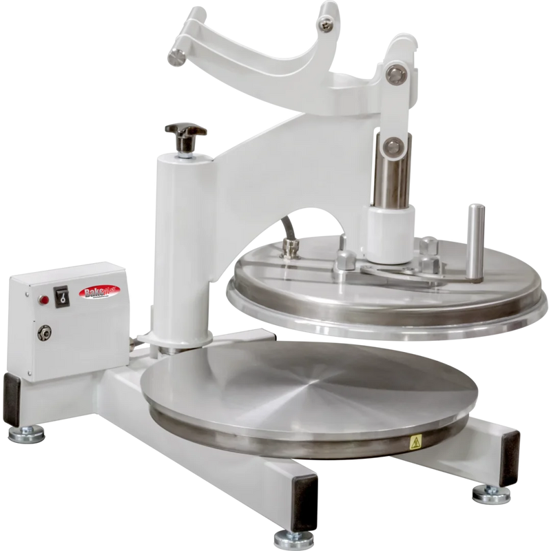 BakeMax BMDMS218 Commercial Countertop Manual Swing Away Dual Heat Dough Press