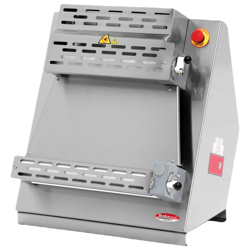 BakeMax BMHA02Y 12” Wide Commercial Countertop Heavy Duty Two Pass Dough Sheeter