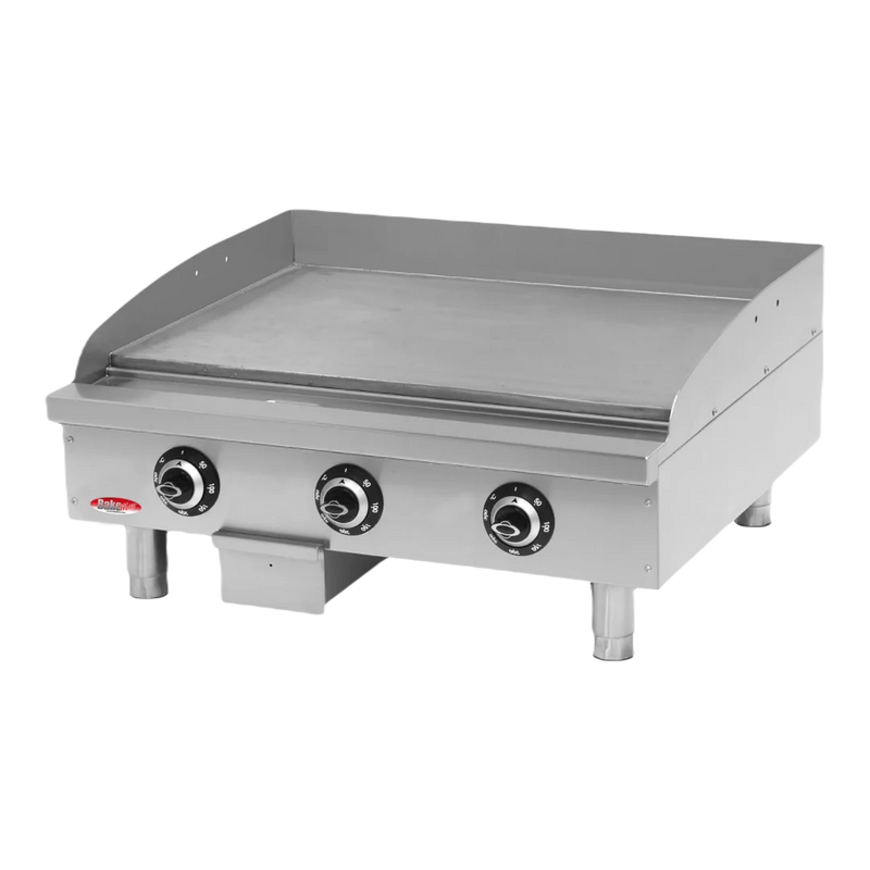 BakeMax BMPLS7IE040 Heavy Duty Countertop 48” Electric Thermostatic Flat Top Griddle