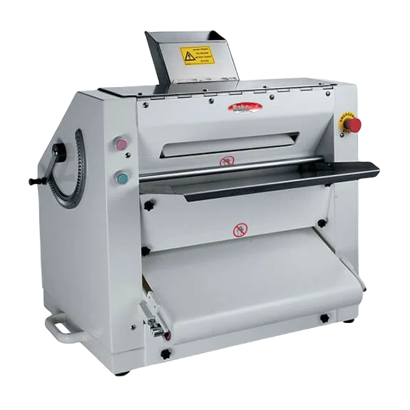 BakeMax BMPS001 Commercial Countertop Heavy Duty 20 Inch Two Pass Pizza and Pie Dough Sheeter