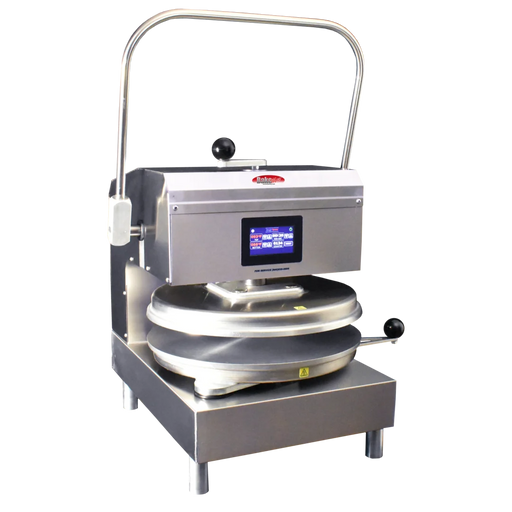 BakeMax BMDXMSS Commercial Countertop Stainless Steel Manual Single Heat Dough Press