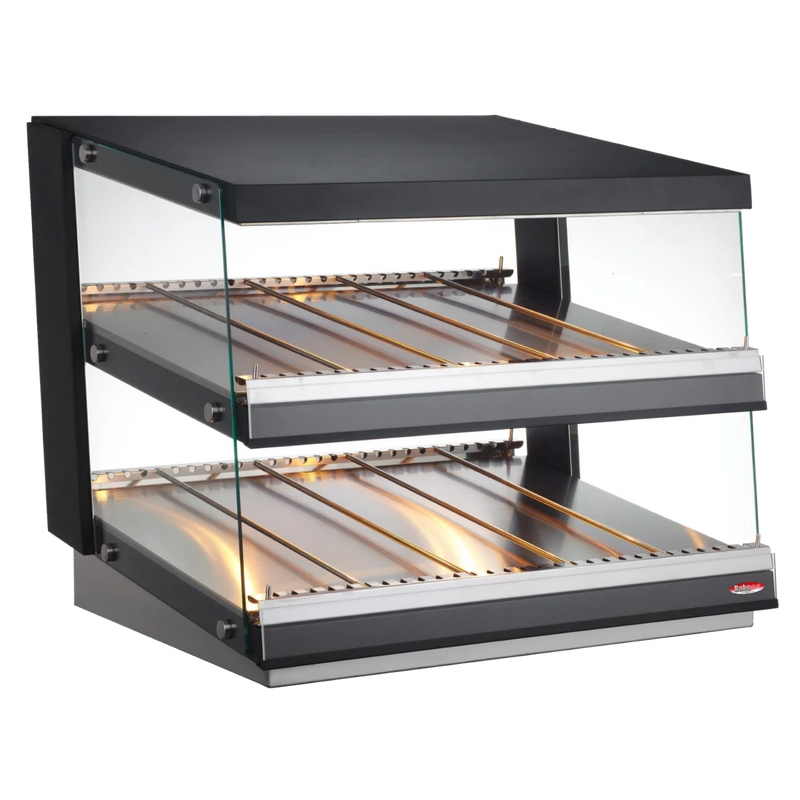 BakeMax BMHGG01 Titan Series Countertop Self-Serve Heated Display Case