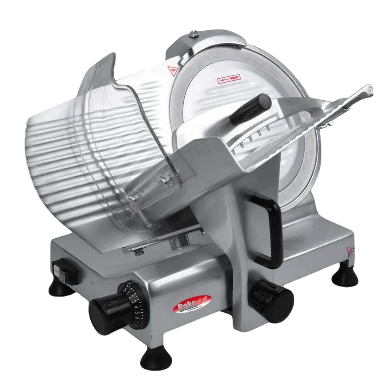BakeMax BMMSM10 Commercial Countertop Gravity Feed 10 Inch Meat Slicer