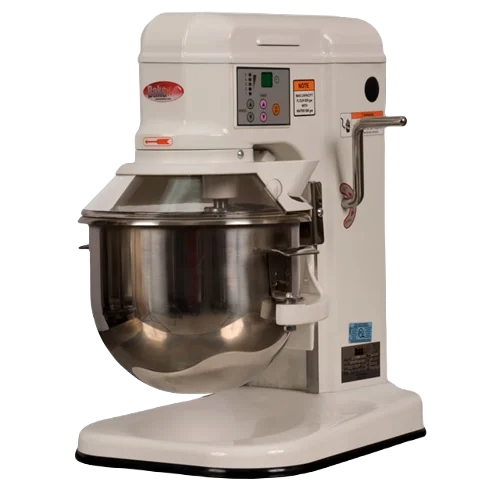 BakeMax BMPM007 Commercial Countertop Heavy Duty 7-Quart 5-Speed Gear Driven Planetary Mixer with Digital Controls