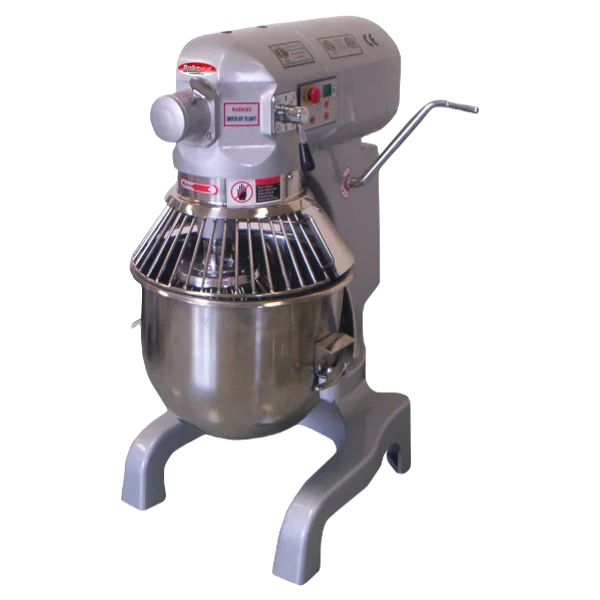 BakeMax BMPM020 Commercial Floor Model Heavy Duty Electric 20-Quart 3-Speed Gear Driven Planetary Mixer