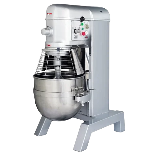 BakeMax BMPM080 Commercial Floor Model Heavy Duty Electric 80-Quart 4-Speed Belt Driven Planetary Mixer