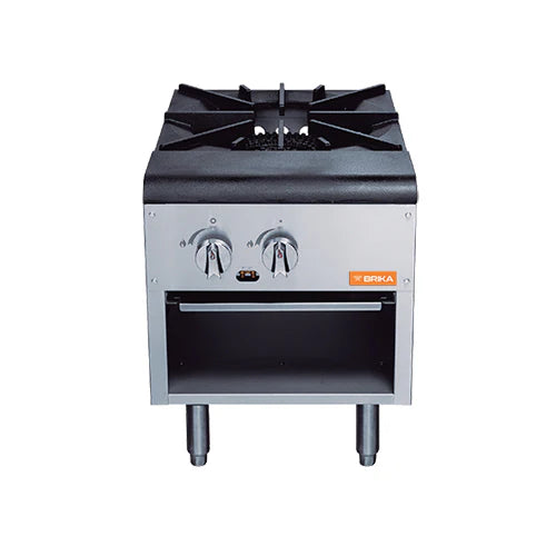 BRIKA BSP-18 Commercial 18" Stock Pot - Natural Gas/Propane Conversion Kit Included