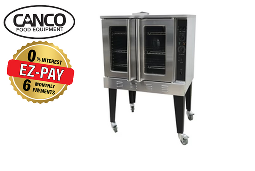 Canco GCO613-LPG Propane Convection Oven - Fits 5 Full Size Sheet Pans (Includes Castors)