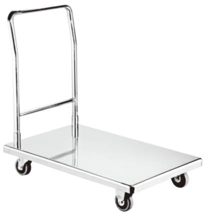 Omega Stainless Steel Platform Cart with 360° Motion