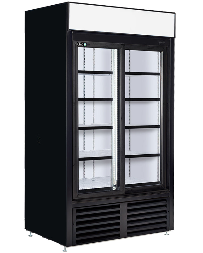 QBD - CD40-HC Refrigerator 2 sliding doors 48"