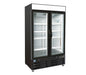 Coldzone 31F54-G2 54-inch double glass door display freezer front view
