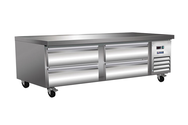 Ikon ICBR-74 Commercial 74" Four Drawer Refrigerated Chef Base