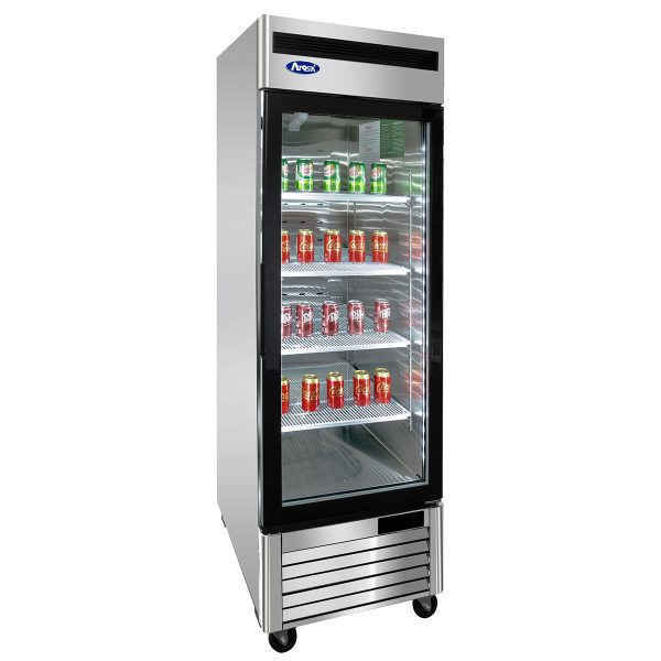 MCF8705GR — One (1) Glass Door Merchandiser Cooler