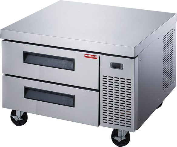 NEW AIR NCB-036-SS Commercial 36" Two Drawer Refrigerated Chef Base