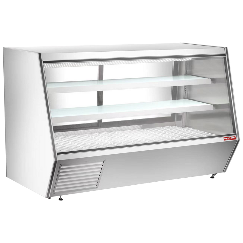 NEW AIR NDDC-84-GC 84" Commercial Deli Display Case 34.5 Cu. Ft. with Gravity Coil