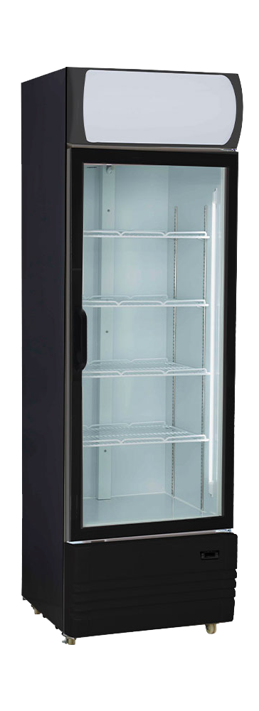 NEW AIR NGR-036-H Commercial 24" Single Glass Door Merchandiser Refrigerator - Ideal for Convenience Stores, Front of House, Grocery Store, Restaurants & Cafés