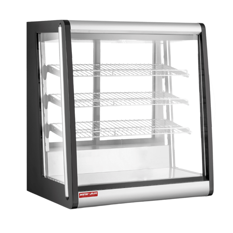 NEW AIR NCD-32-CD Commercial 32" Refrigerated Countertop Display Case - Ideal for Restaurants, Cafés and Bakeries