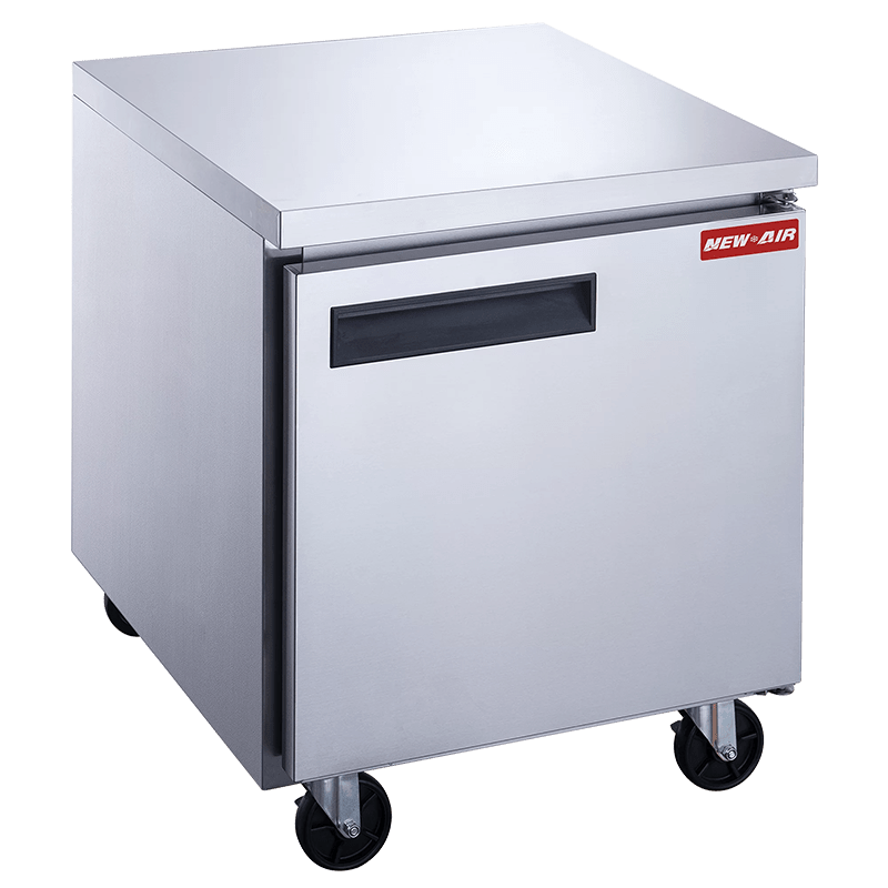 NEW AIR NUF-029-SS Commercial 29? Stainless Steel 7 cu ft Single Door Undercounter Freezer - Ideal For Commercial Kitchens, Restaurants and Cafeterias