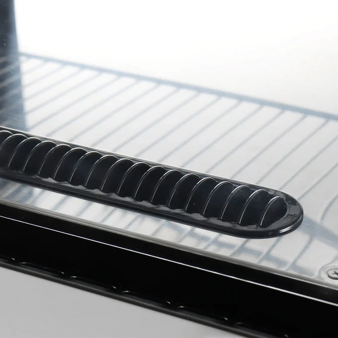 Canco Counter Top48" Curved Glass Refrigerated Pastry Display Case RTW-202L-4