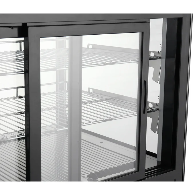 Canco Counter Top 28" Square Glass Refrigerated Pastry Display Case RTW-120L-5