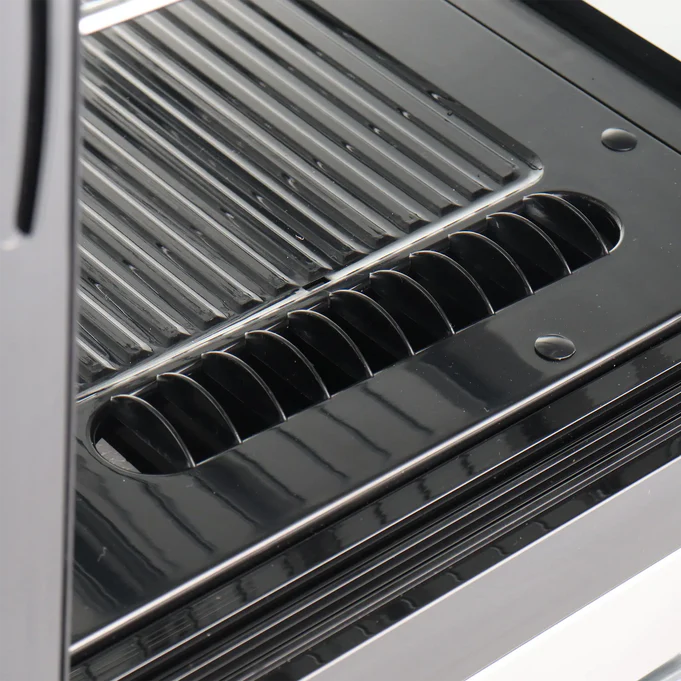 Canco RTW-202L-5 Counter Top Counter Top 48" Square Glass Refrigerated Pastry Display Case