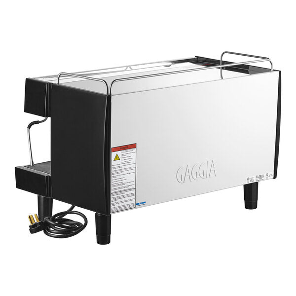 Gaggia Vetro Black 3 Group Automatic Tall Espresso Machine - 220V - MGV293_TPU