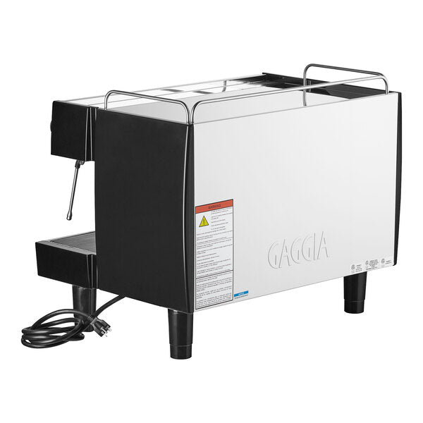 Gaggia Vetro Black 2 Group Automatic Tall Espresso Machine - 220V - MGV292_TPU