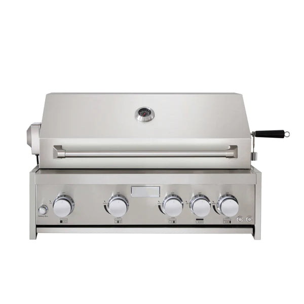 Sonicook 4-Burner Gas Barbecue Grill with Rotisserie - MK04SS304