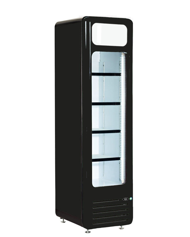 QBD Slim Glass Door Merchandising Cooler - PC8L-HС