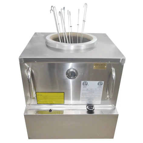 Puri PTL-101 Natural Gas 24" Wide Tandoori Oven - 24"x24"