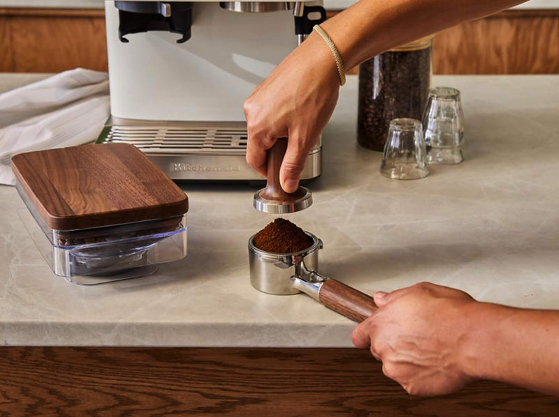 KitchenAid Semi Automatic Espresso Machine with Burr Grinder